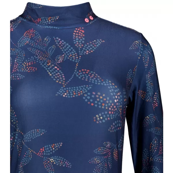  Rollkragenpullover für Damen ALTISPORT GWENITH DUNKELBLAU 