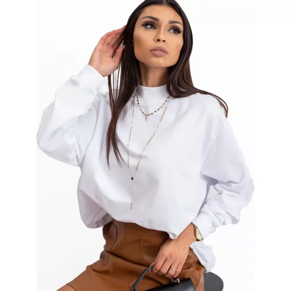  Damen-Sweatshirt BASIC FEEL GOOD RV-BL-5185.94P WEIß 