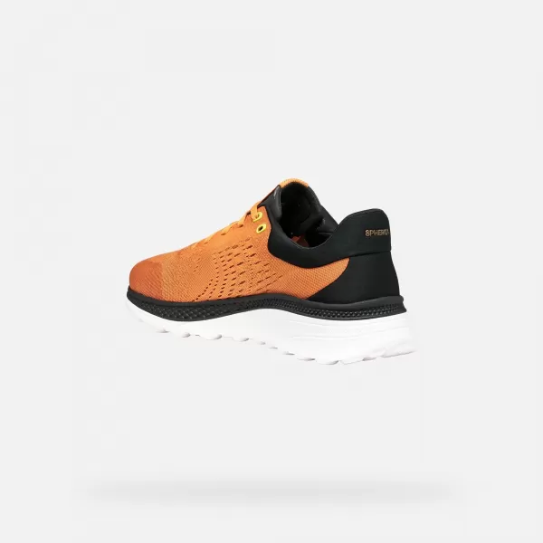  Herren-Sneaker GEOX SPHERICA ACTIF X1 G014569 ORANGE 