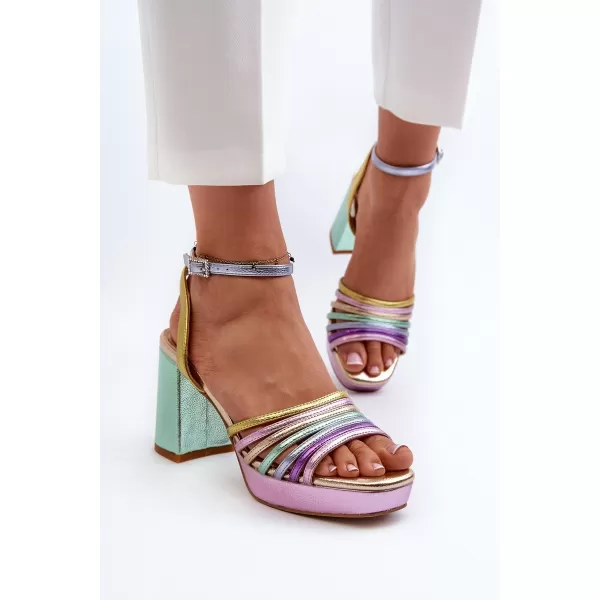  Damensandalen D&A CR920 LILA 