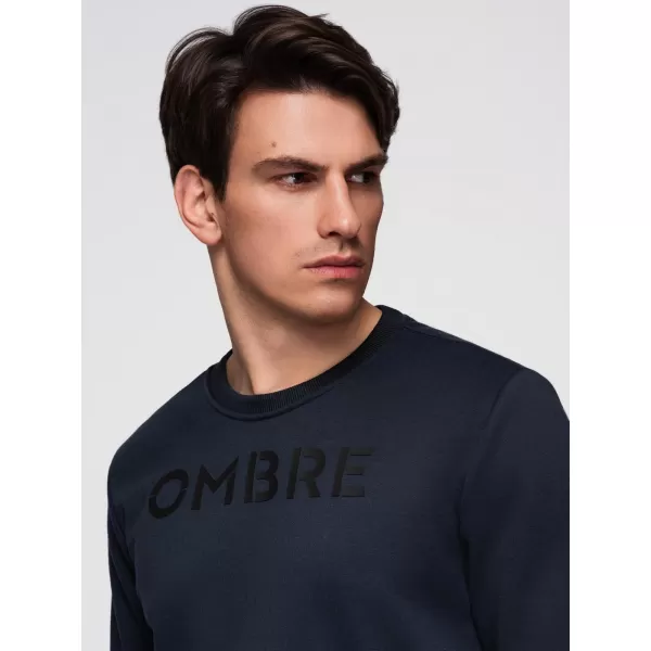  Herren-Sweatshirt OMBRE B1711 MARINEBLAU 
