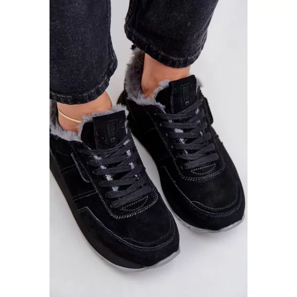  Damen-Sneaker BIG STAR OO274580 SCHWARZ Big Star Shoes 