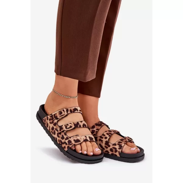  Damenhausschuhe BOTO ULIRI 36081 LEOPARD 