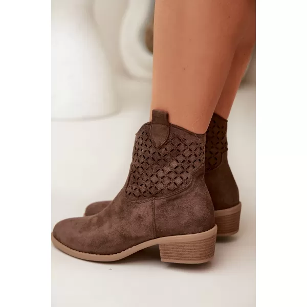  Damenschuhe mit Absatz BOTO BRIAVINE 41827 BRAUN 