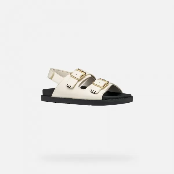  Sandalen für Mädchen GEOX SANDAL FOAMMENTERA J65P0A000BCC1058 CREMIG 