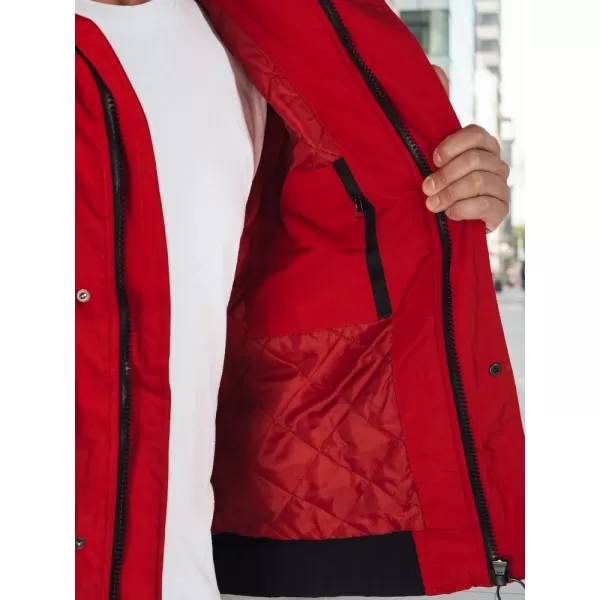  Herrenjacke DSTREET TX4983 ROT 