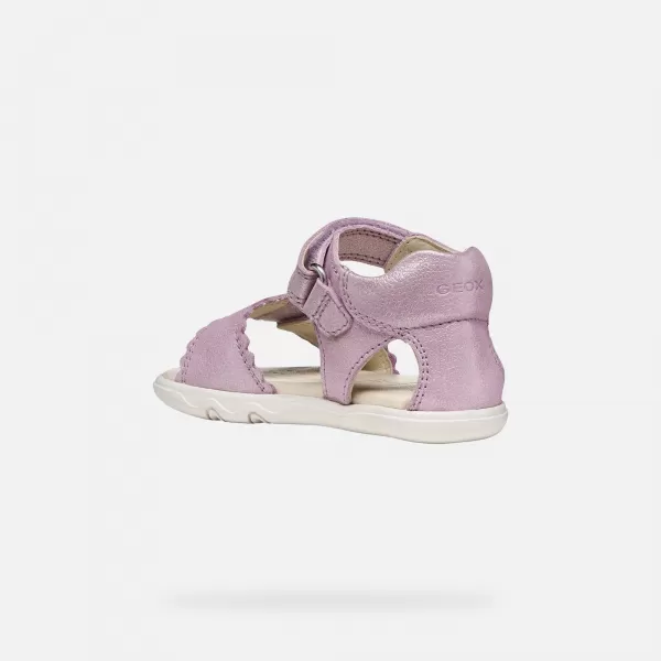  Sandalen für Mädchen GEOX SANDAL STEPPIEUP B656QB000CRC8020 ROSA 