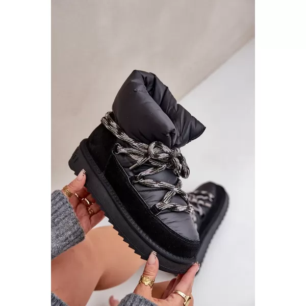  Schneemänner für Frauen D.FRANKLIN DFSH375003 SCHWARZ 