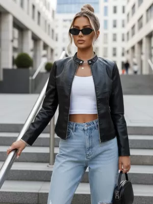 Damenjacke DSTREET TY3896 SCHWARZ