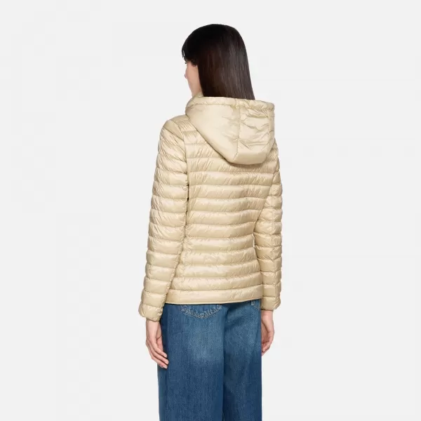  Daunenjacke für Damen GEOX JAYSEN G012393 BEIGE 