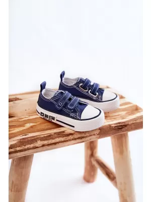 Kinder-Sneaker BIG STAR KK374075 BLAU Big Star Shoes