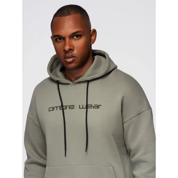  Herren-Sweatshirt OMBRE OM-SSNZ-0241 KHAKI 
