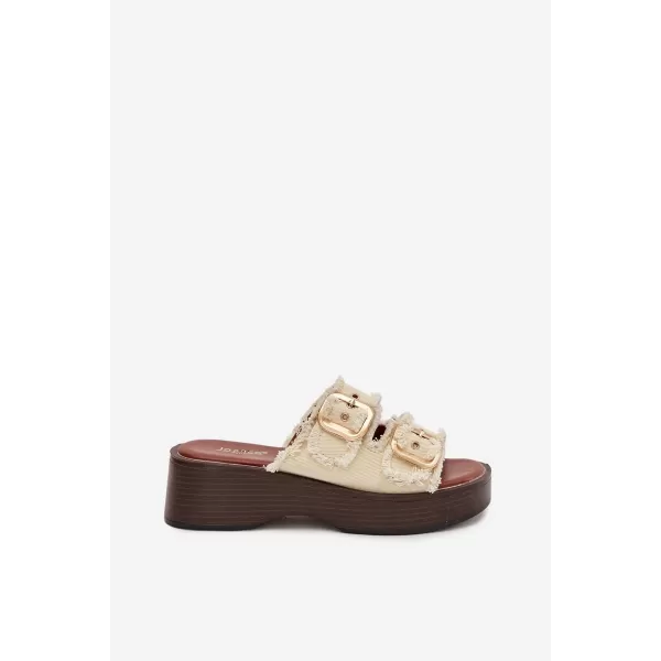  Damenhausschuhe BOTO RENELISSE 41325 BEIGE 