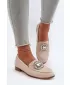 Damenmokassins D&A MR38-676 BEIGE