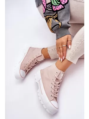 Damen-Sneaker BIG STAR LL274157 NUDE Big Star Shoes