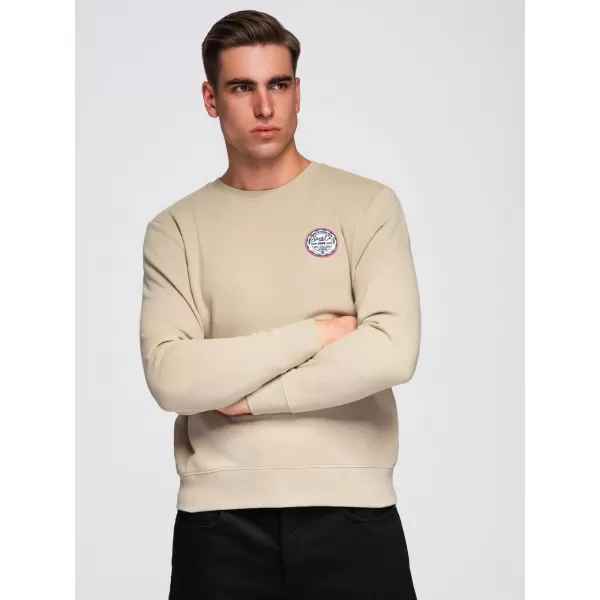  Herren-Sweatshirt OMBRE B1713 BEIGE 