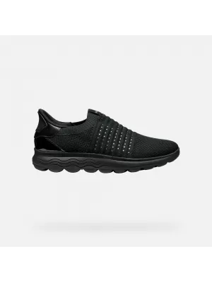 Damen-Sneaker GEOX SPHERICA PLUS G012964 SCHWARZ