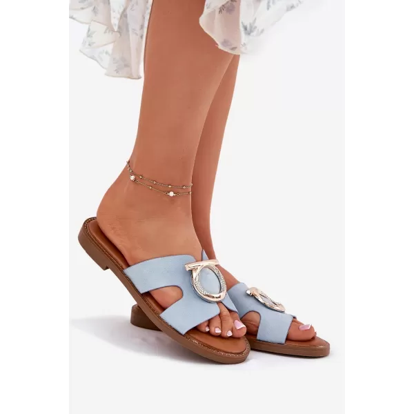  Damensandalen VINCEZA 17381 BLAU 