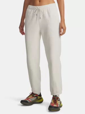 Damen-Jogginghose UNDER ARMOUR ICON TERRY VARSITY JOGGER 6004858-110 WEIß