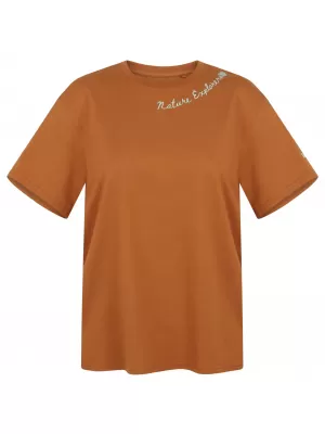 Damen-T-Shirt HUSKY TEE NATURE L BRAUN