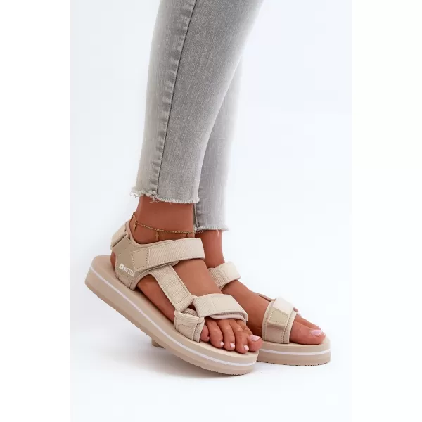  Damenschuhe BIG STAR NN274A535 BEIGE Big Star Shoes 