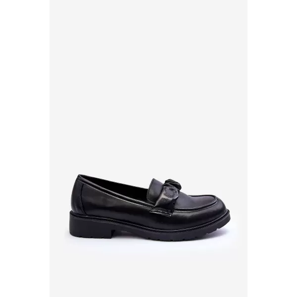  Damenmokassins S.BARSKI HY335 SCHWARZ 