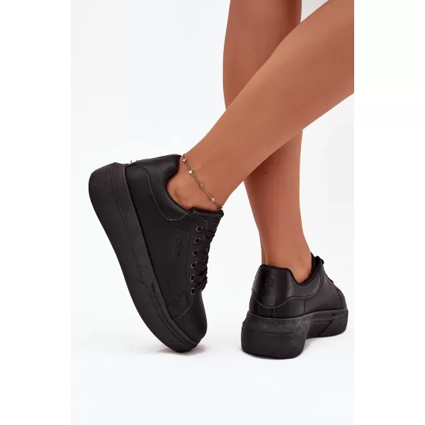  Damen-Sneaker BIG STAR SS274244 SCHWARZ Big Star Shoes 