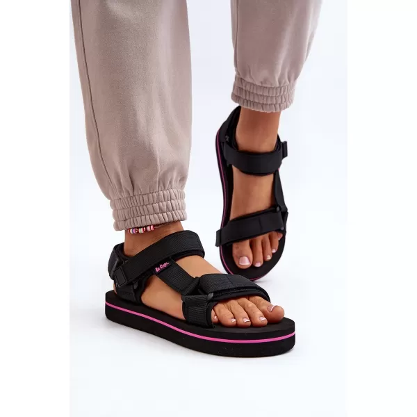  Damensandalen LEE COOPER LCW-24-05-2751L SCHWARZ 