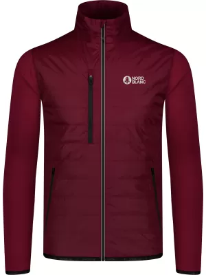 Sportjacke für Herren NORDBLANC MEANDER NBWJM8360 BURGUND