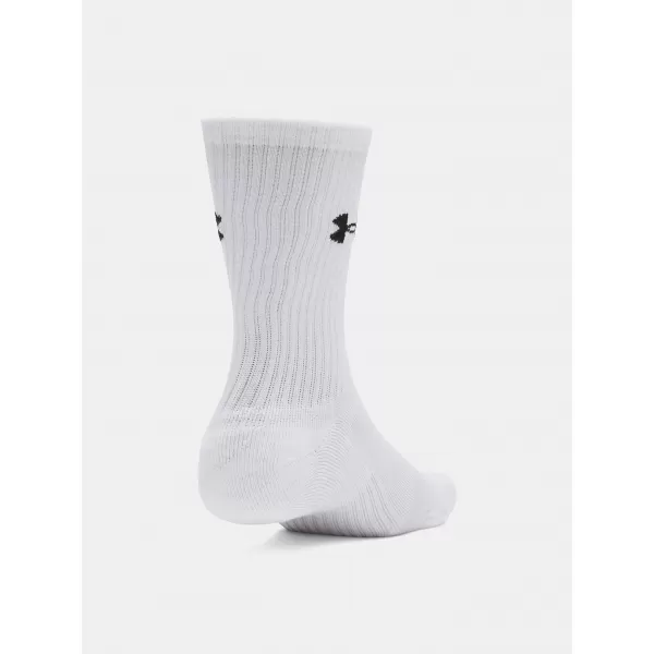  Socken UNDER ARMOUR PERFORMANCE COTTON 3P CRW 6009685-100 WEIß 