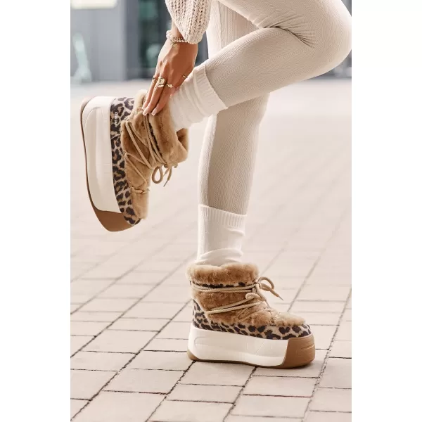  Damenschuhe BIG STAR OO274A207 BRAUN/BEIGE Big Star Shoes 