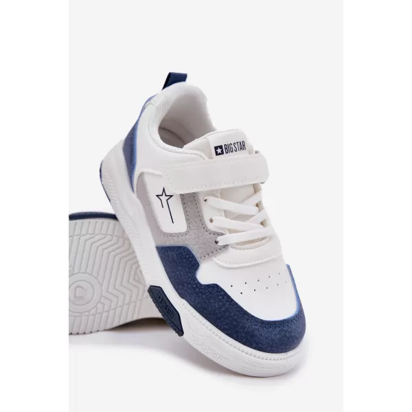  Kinderschuhe BIG STAR RR374052 WEISS/BLAU Big Star Shoes 