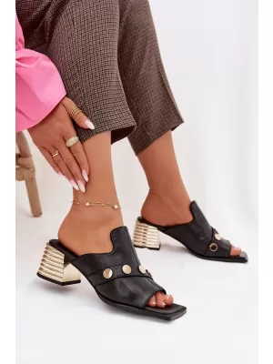 Damensandalen D&A CR61-3063 SCHWARZ
