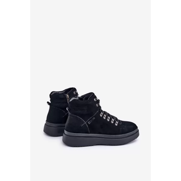  Herrenschuhe BIG STAR OO174187 SCHWARZ Big Star Shoes 