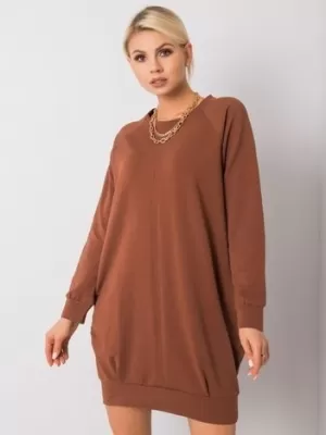 Kleid BASIC FEEL GOOD RV-TU-5184.93P HELLBRAUN
