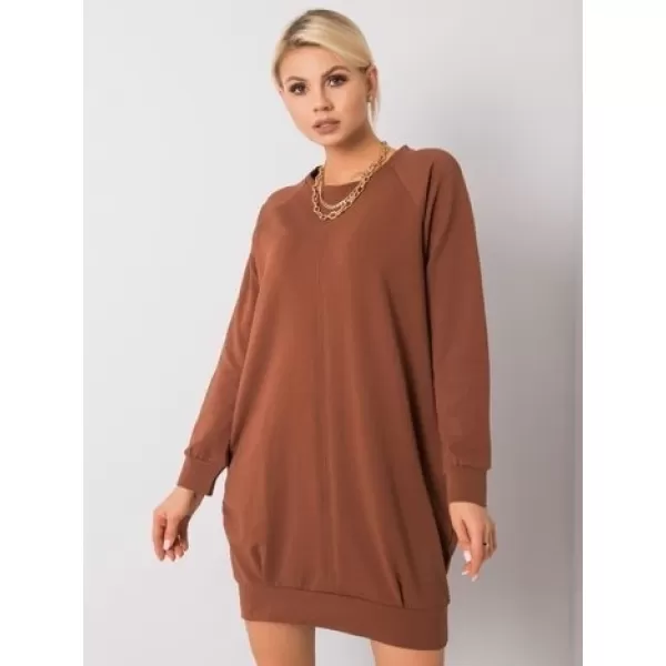  Kleid BASIC FEEL GOOD RV-TU-5184.93P HELLBRAUN 