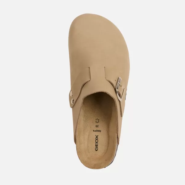  Damenhausschuhe GEOX BRIONIA G013083 BEIGE 
