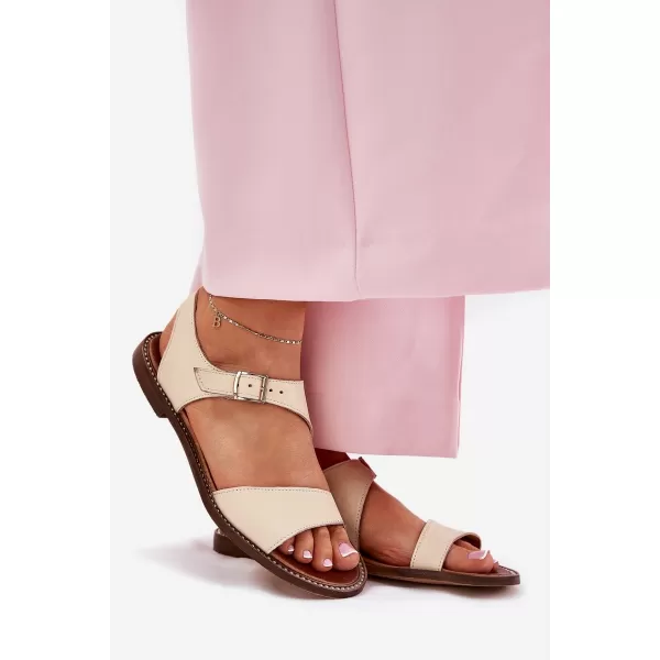 Damensandalen ZAZOO 3014 BEIGE 