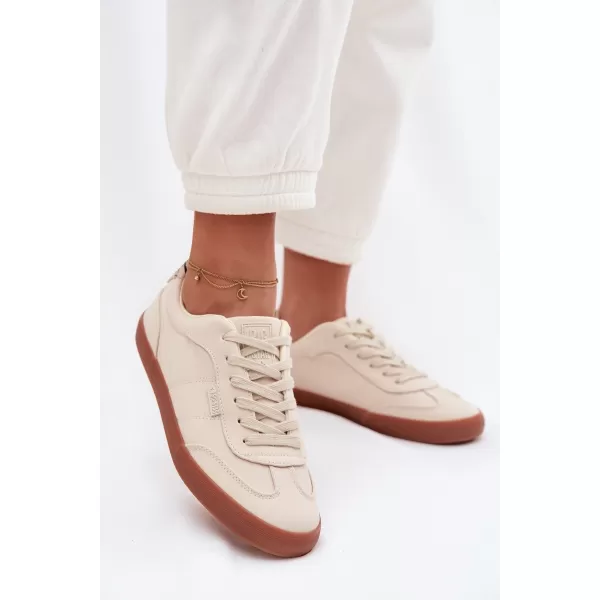  Damen-Sneaker BIG STAR TT274358 BEIGE Big Star Shoes 