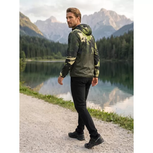  Premium-Softshelljacke für Herren ALTISPORT VOJ/ALM125JACK01 MASKE/GRN 