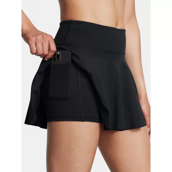  Damen-Shorts UNDER ARMOUR MOTION SKORT 1387538-002 SCHWARZ 