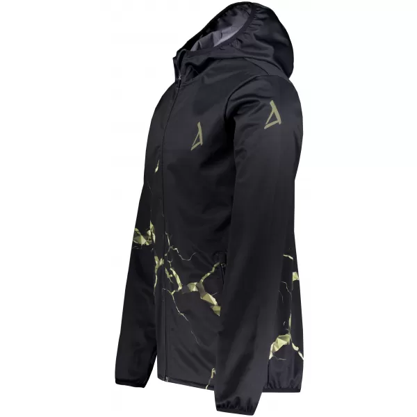  Premium-Softshelljacke für Herren ALTISPORT VOJ/ALM129JACK01 SCHWARZ/MILITÄRISCH 