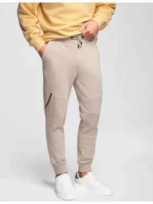 Herren-Jogginghose OMBRE OM-PASK-0280 BEIGE