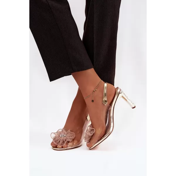  Damensandalen D&A MR52-236 GOLD 