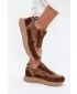 Damen-Sneaker BIG STAR OO274A313 BRAUN/BEIGE Big Star Shoes