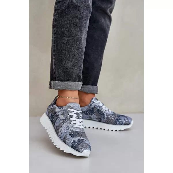  Damenschuhe D&A LR51-635 BLAU 