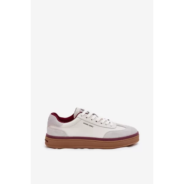  Damen-Sneaker LOPEZ JUST DARE SS2D4008 WEISS/GRAU Daniel Lopez Just Dare 