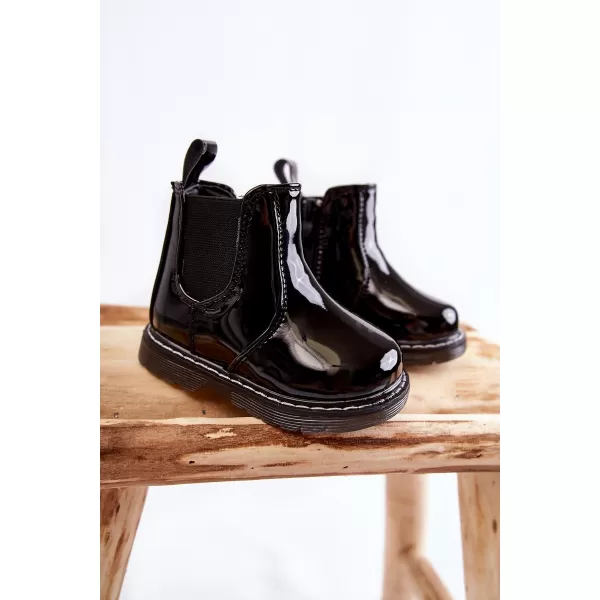  Kinderschuhe BOTO PORKY 21939 SCHWARZ 