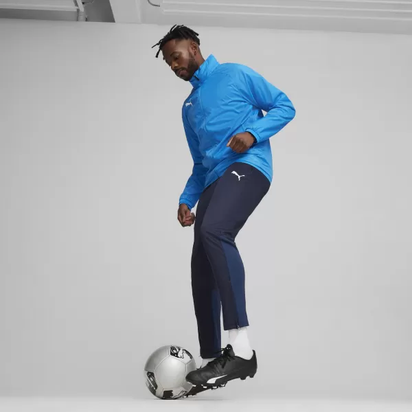  Herrenjacke PUMA TEAMGOAL ALL WEATHER JACKET 659038-02 E.BLUE LEMONADE/ E.BLAUE LIMONADE/PUMA-WEIß 