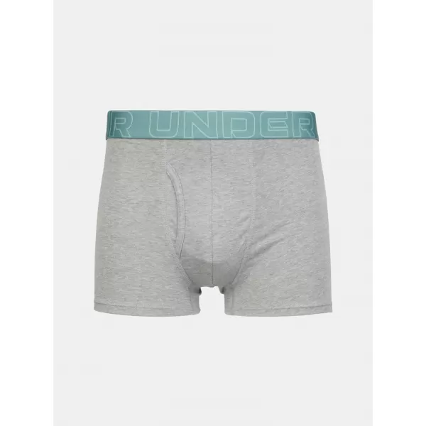  Herren-Boxershorts UNDER ARMOUR M UA PERF COTTON 3IN - 3PK JASPISBLAU 